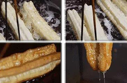奧利奧油條包麻糍、火腿雞蛋卷油條……網(wǎng)紅賣法助力油條市場“生”力軍